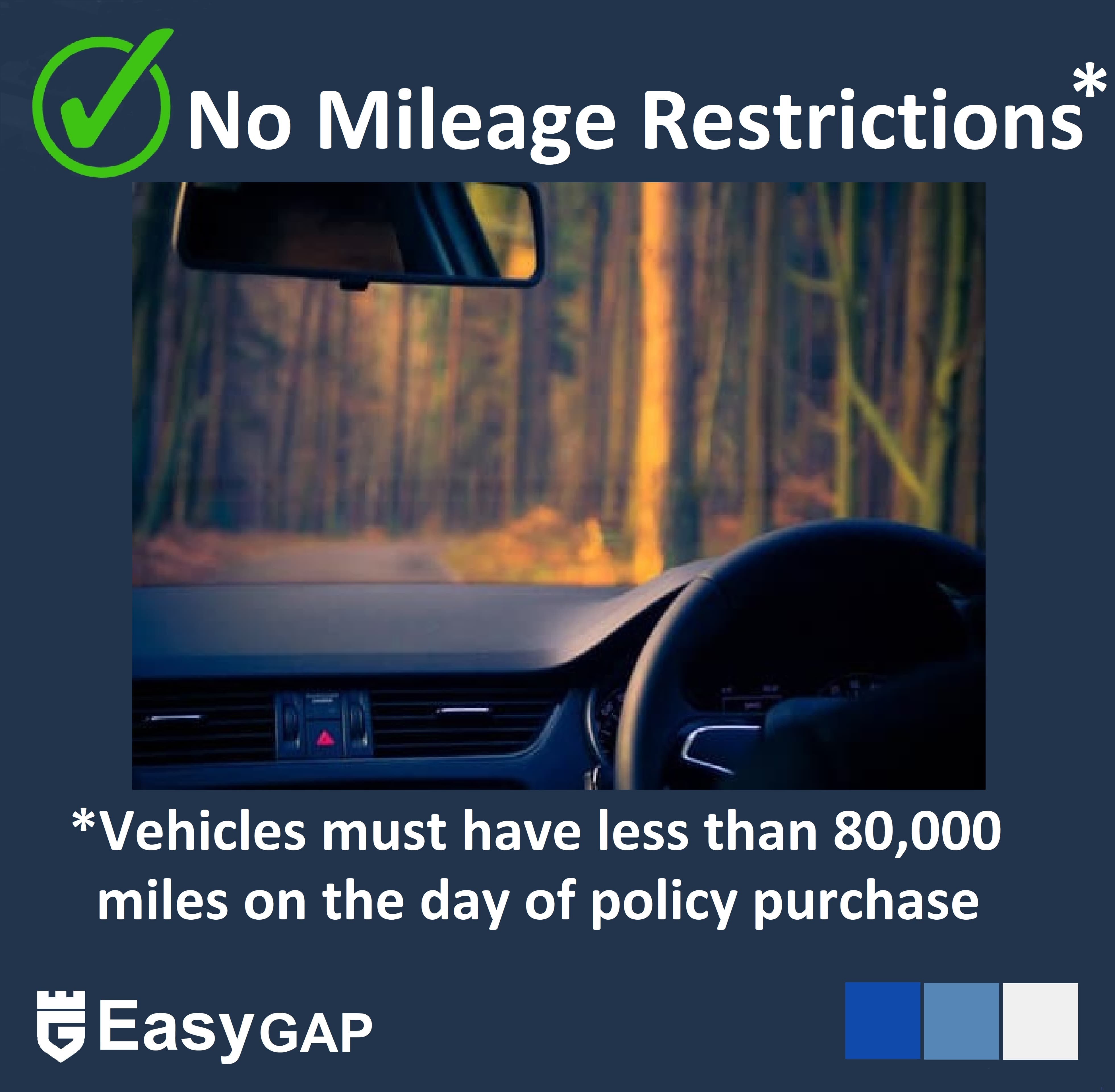 No Mileage Restrictions