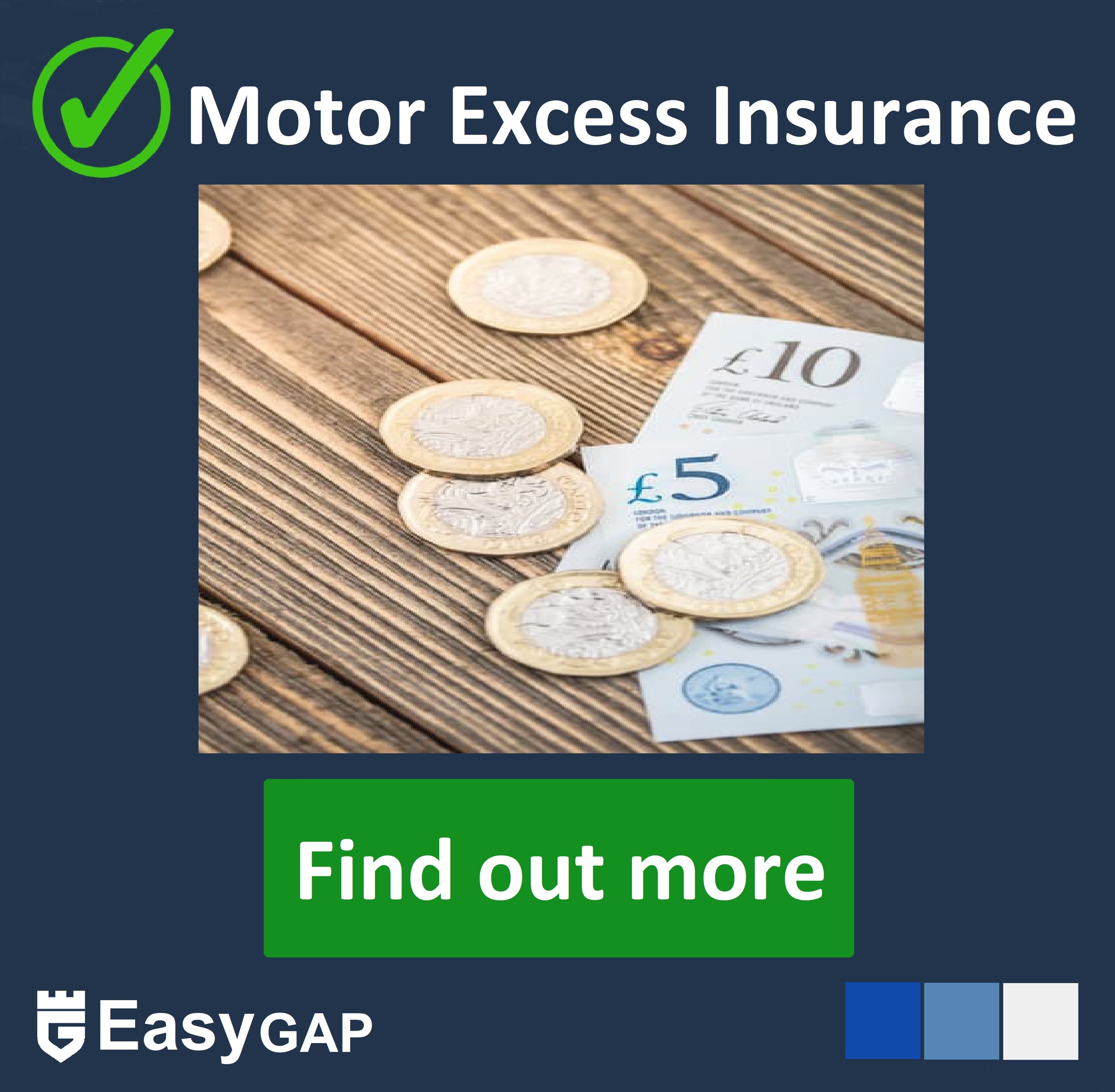 Cover your Motor Excess payment for your Vauxhall