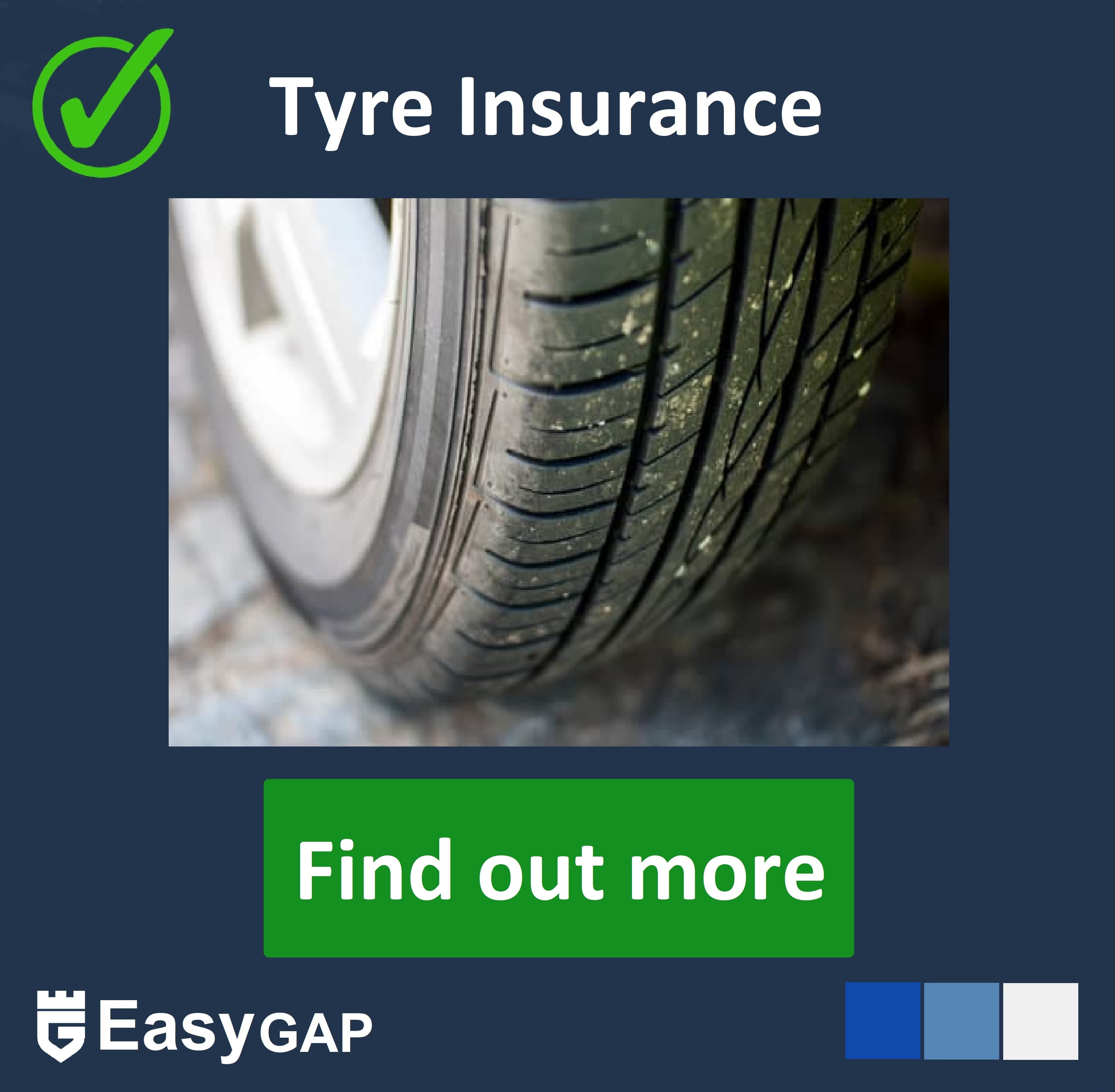 Easy Gap Tyre Insurance Cover for your Mercedes