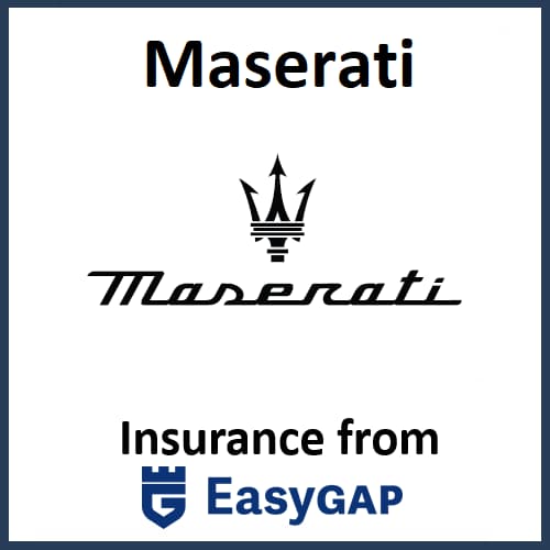 Maserati Gap Insurance from Easy Gap