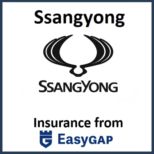 Gap Insurance for your Ssangyong